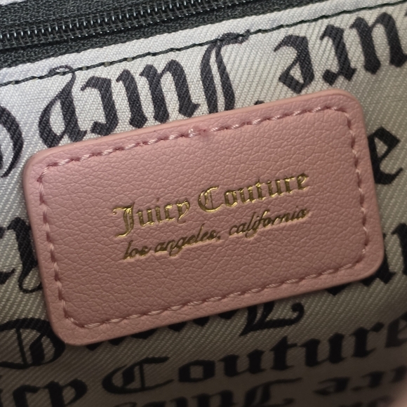 Juicy Couture Lets Get Cozy Pink Satchel - Picture 6 of 8